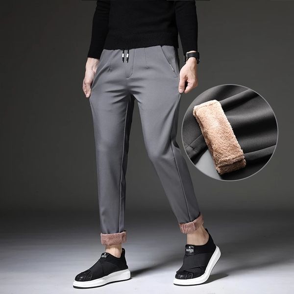 new big size 28-38 winter fleece warm thick men stretch pants work jogging outdoor gray blue veet casual men's trousers 2021 9joq, Black
new big size 28-38 winter fleece warm thick men stretch pants work jogging outdoor gray blue veet casual men's trousers 2021 9joq, Black