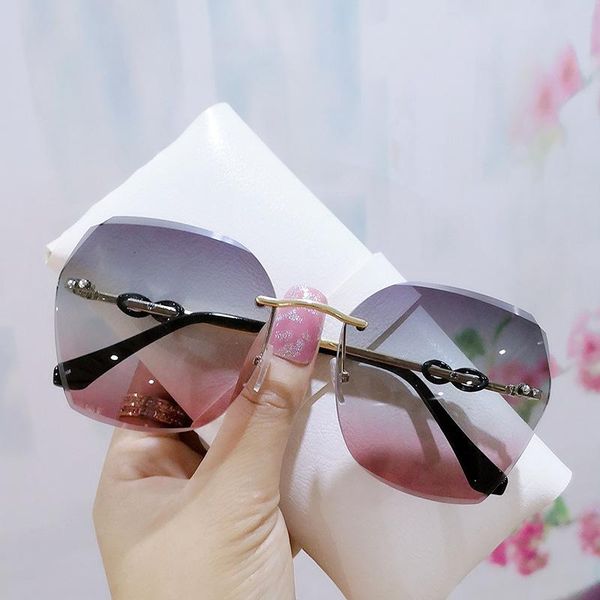 sunglasses oloey polarized rimless women luxury trimmed ocean water lens metal square eyewear fashion trend driving uv400 oculos, White;black
sunglasses oloey polarized rimless women luxury trimmed ocean water lens metal square eyewear fashion trend driving uv400 oculos, White;black