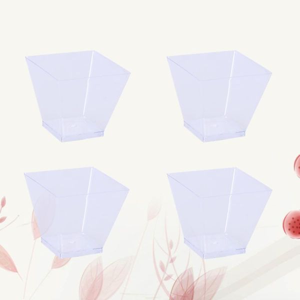 disposable cups & straws 50pcs 60ml portion clear transparent trapezoidal container for jelly yogurt mousses dessert
disposable cups & straws 50pcs 60ml portion clear transparent trapezoidal container for jelly yogurt mousses dessert
