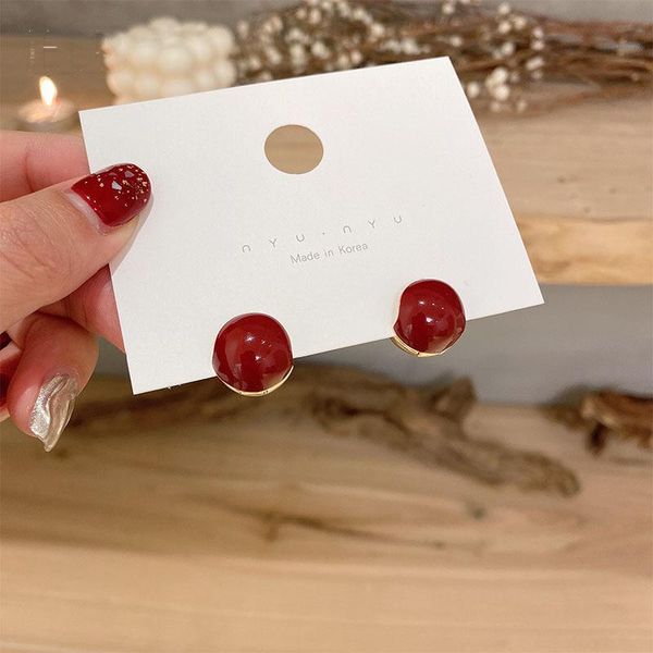 hoop & huggie style retro korean women's earrings trendy personality and temperament red ladies gifts jewelry wholesale, Golden;silver
hoop & huggie style retro korean women's earrings trendy personality and temperament red ladies gifts jewelry wholesale, Golden;silver