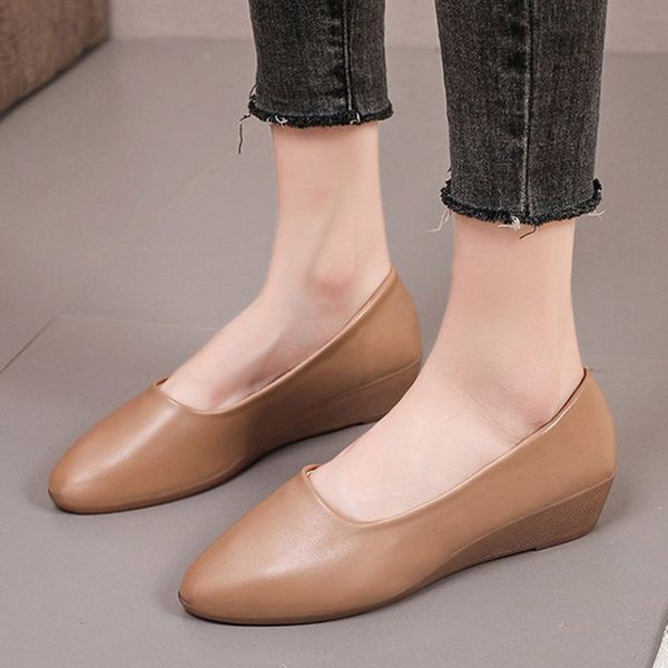 spring autumn women boat shoes low heels dress shoes wedges pumps black office work shoes comfortable grandma beige 8427ndress
spring autumn women boat shoes low heels dress shoes wedges pumps black office work shoes comfortable grandma beige 8427ndress
