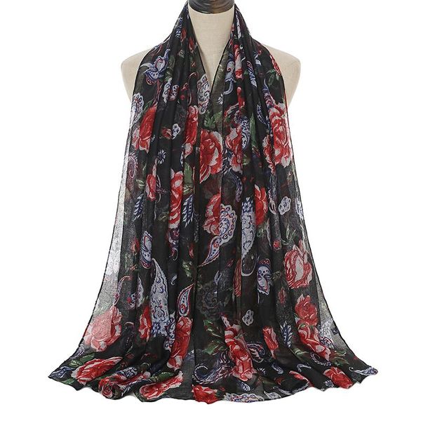 scarves 2021 women floral viscose shawl fashion female print hijab and wraps pashmina stole bufandas snood bandana 180*90cm, Blue;gray
scarves 2021 women floral viscose shawl fashion female print hijab and wraps pashmina stole bufandas snood bandana 180*90cm, Blue;gray
