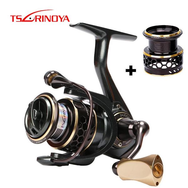 tsurinoya jaguar 1000 2000 spinning fishing reel with spare spool 9+1 5.2:1 stainless steel design for small bait fishing reel
tsurinoya jaguar 1000 2000 spinning fishing reel with spare spool 9+1 5.2:1 stainless steel design for small bait fishing reel