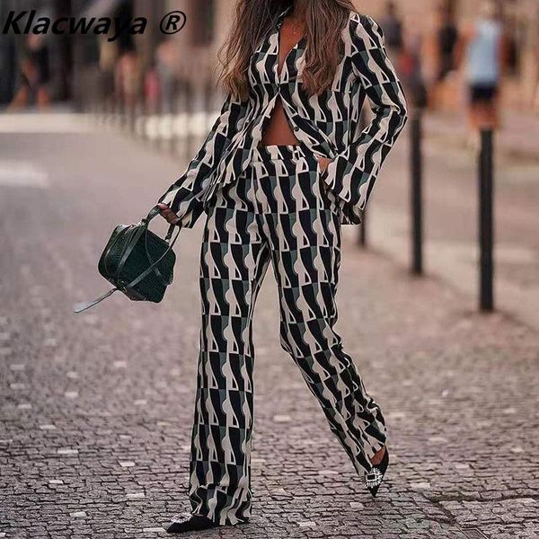 women's two piece pants klacwaya women fashion printing 2-piece set vintage button-up asymmetric blouses female high elastic waist flar, White
women's two piece pants klacwaya women fashion printing 2-piece set vintage button-up asymmetric blouses female high elastic waist flar, White