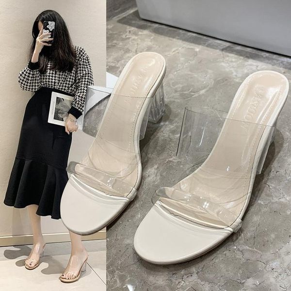 slippers female shoes glitter slides transparent thin heels heeled mules big size med fashion 2021 jelly high luxury summer fabr, Black
slippers female shoes glitter slides transparent thin heels heeled mules big size med fashion 2021 jelly high luxury summer fabr, Black