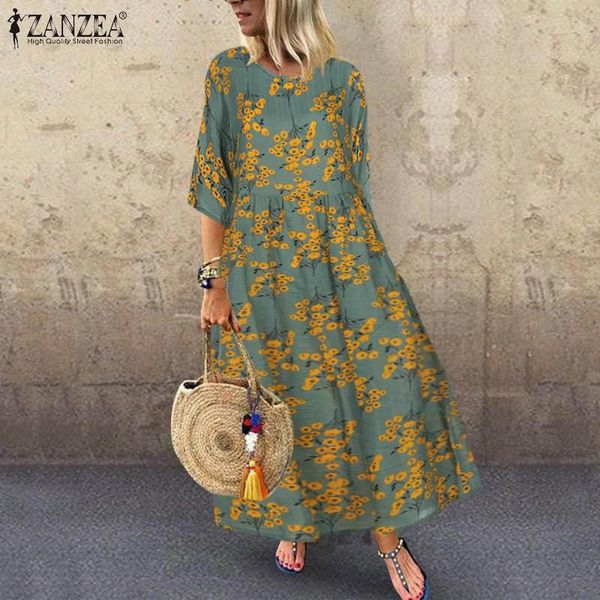2021 summer half sleeve vintage floral printed dress zanzea women sundress casual bohemian cotton linen vestido robe femme dress, White;black
2021 summer half sleeve vintage floral printed dress zanzea women sundress casual bohemian cotton linen vestido robe femme dress, White;black
