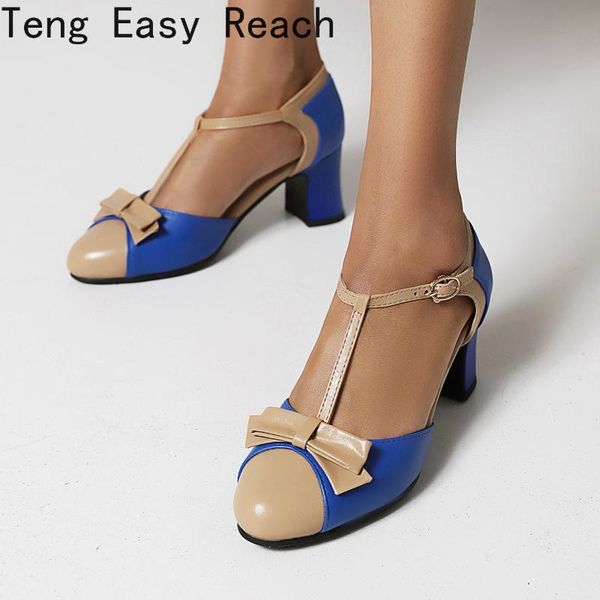 dress shoes spring fashion women's thick heel mary jane female color matching bow knot ankle buckle summer women size 42, Black
dress shoes spring fashion women's thick heel mary jane female color matching bow knot ankle buckle summer women size 42, Black
