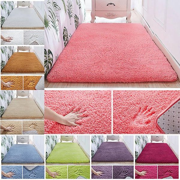 carpets thickened carpet living room washed silk hair non-slip blanket bedroom bedside mat yoga rugs solid color plush
carpets thickened carpet living room washed silk hair non-slip blanket bedroom bedside mat yoga rugs solid color plush