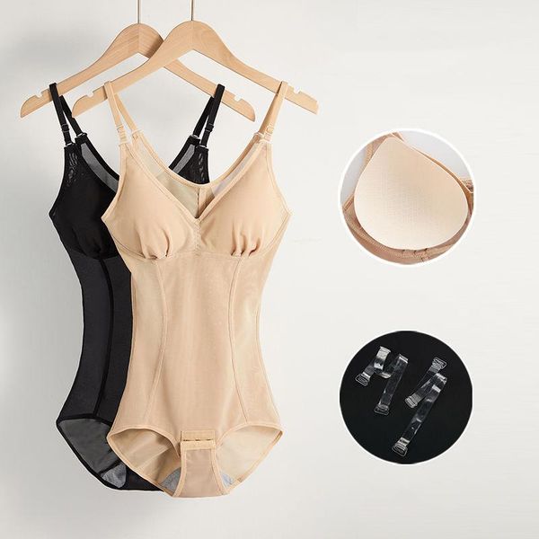 women's shapers women slimming underwear shapewear bodysuit adjustable spaghetti straps underwire padded push up cups tummy control, Black;white
women's shapers women slimming underwear shapewear bodysuit adjustable spaghetti straps underwire padded push up cups tummy control, Black;white