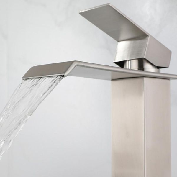 304 stainless steel bathroom basin faucet single holder single hole cold water taps mixer washbasin lavatory waterfall tap
304 stainless steel bathroom basin faucet single holder single hole cold water taps mixer washbasin lavatory waterfall tap