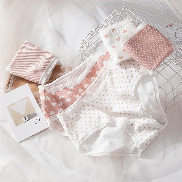 women's panties girl's underwear waist cotton pink love ladies briefs soft comfortable breathable female, Black;pink
women's panties girl's underwear waist cotton pink love ladies briefs soft comfortable breathable female, Black;pink