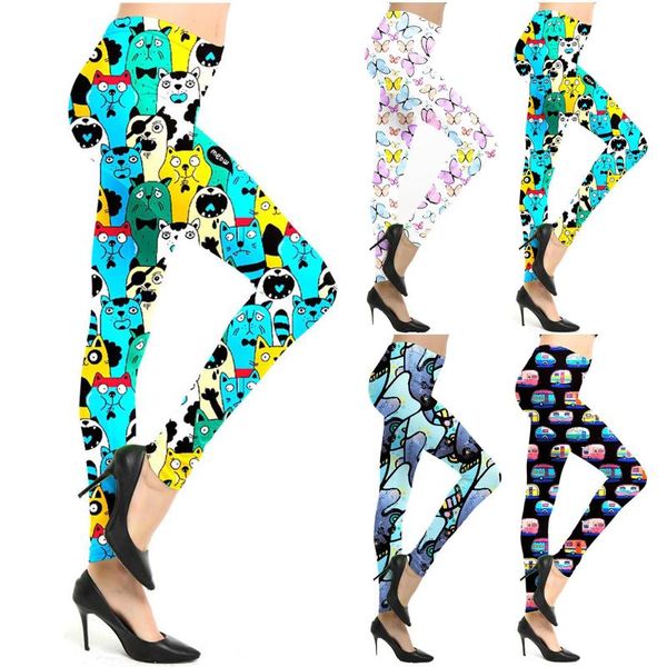 women's leggings cartoon print pants women unique fitness workout sports running push up gym wear elastic slim, Black
women's leggings cartoon print pants women unique fitness workout sports running push up gym wear elastic slim, Black