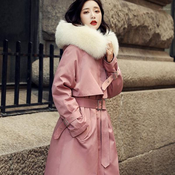 women's down & parkas winter coat women hooded puffer jacket jackets for 2021 female fur collar midi clothes veste femme hly213, Black
women's down & parkas winter coat women hooded puffer jacket jackets for 2021 female fur collar midi clothes veste femme hly213, Black