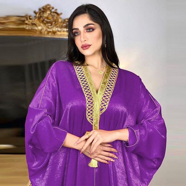 ethnic clothing fashionable muslim kimono pullover abaya velvet gold ribbon bat sleeve cardigan dress women's arab moroccan turkish gow, Red
ethnic clothing fashionable muslim kimono pullover abaya velvet gold ribbon bat sleeve cardigan dress women's arab moroccan turkish gow, Red