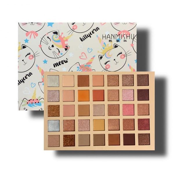 eye shadow hanmishu 35 color matte eyeshadow palette makeup earth waterproof longlasting shimmer cosmetic tools tslm1
eye shadow hanmishu 35 color matte eyeshadow palette makeup earth waterproof longlasting shimmer cosmetic tools tslm1
