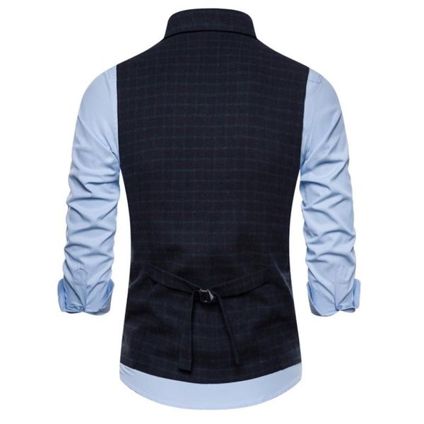 men's vests man business slim fit plaid vest fashion single breasted office work mens sleeveless waistcoat groom wedding suit 3xl, Black;white
men's vests man business slim fit plaid vest fashion single breasted office work mens sleeveless waistcoat groom wedding suit 3xl, Black;white