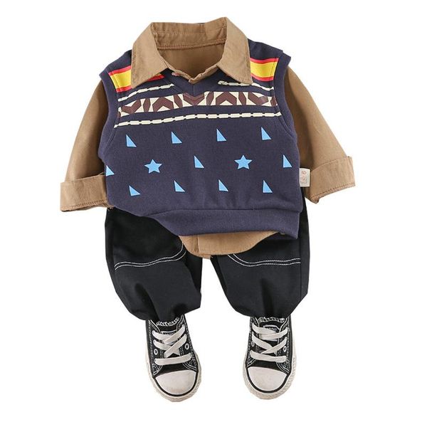 clothing sets spring autumn children fashion clothes baby boys girls vest shirt pants 3pcs/sets kids infant toddler cotton tracksuit, White
clothing sets spring autumn children fashion clothes baby boys girls vest shirt pants 3pcs/sets kids infant toddler cotton tracksuit, White