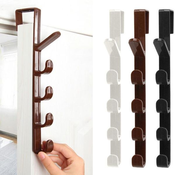 hangers & racks 5 hook over the door hanger clothes storage holder towel hanging rack
hangers & racks 5 hook over the door hanger clothes storage holder towel hanging rack