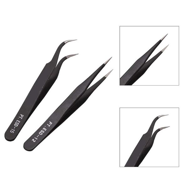 nail art kits 2pcs/set clips stainless steel tweezers rhinestones gem decor clamps anti-static manicure tool
nail art kits 2pcs/set clips stainless steel tweezers rhinestones gem decor clamps anti-static manicure tool