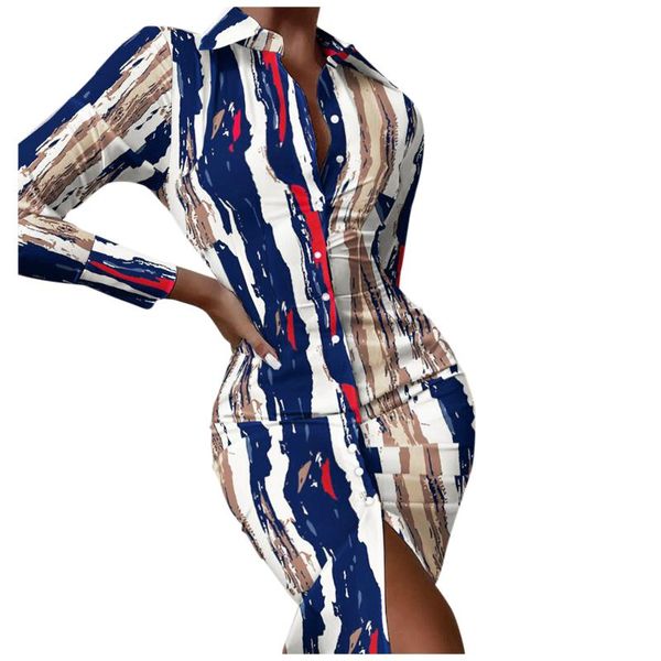 casual dresses autumn 2021 women long sleeve mid dress fashion print shirts elegant ladies splice shirt irregular party, Black;gray
casual dresses autumn 2021 women long sleeve mid dress fashion print shirts elegant ladies splice shirt irregular party, Black;gray