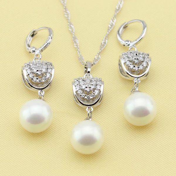 xutaayi imitation pearl jewelry sets, alluring white gold color stellux austrian crystal necklace and earrings for women, Silver
xutaayi imitation pearl jewelry sets, alluring white gold color stellux austrian crystal necklace and earrings for women, Silver