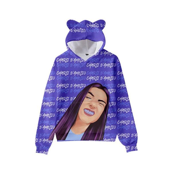 men's hoodies & sweatshirts kawaii charli damelio kids cat ears d'amelio merch clothing street wear style, Black
men's hoodies & sweatshirts kawaii charli damelio kids cat ears d'amelio merch clothing street wear style, Black