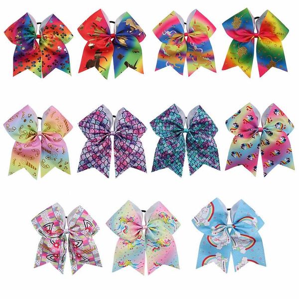 ncmama 11pcs/lot 7" unicorn cheer with rubber band handmade mermaid cheerleading bows for girls kids hair accessories, Pink
ncmama 11pcs/lot 7" unicorn cheer with rubber band handmade mermaid cheerleading bows for girls kids hair accessories, Pink