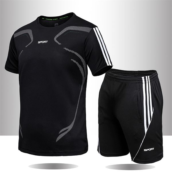 men's tracksuit setssuit fashion fitness suit quick-drying short-sleeved shorts men o-neck solid sportswear two-piece size 8xl 210727, Gray
men's tracksuit setssuit fashion fitness suit quick-drying short-sleeved shorts men o-neck solid sportswear two-piece size 8xl 210727, Gray