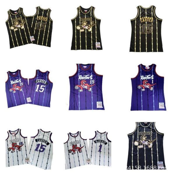 tracksuit jerseys a raptors no. 1 mcgrady 15 carter embroidered basketball jersey, Gray
tracksuit jerseys a raptors no. 1 mcgrady 15 carter embroidered basketball jersey, Gray