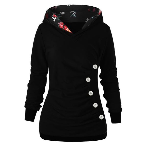 women's hoodies & sweatshirts women long sleeve with button printed autumn sweatshirt plaid casual outwear black gray jumper coat
women's hoodies & sweatshirts women long sleeve with button printed autumn sweatshirt plaid casual outwear black gray jumper coat