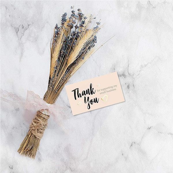 greeting cards appreciation cardstock thanks card supporting my small business gift thank you 50pcs/bag
greeting cards appreciation cardstock thanks card supporting my small business gift thank you 50pcs/bag