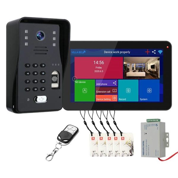 9 inch wifi video door phone doorbell intercom press wired fingerprint rfid ahd 1080p door access control system us plug
9 inch wifi video door phone doorbell intercom press wired fingerprint rfid ahd 1080p door access control system us plug
