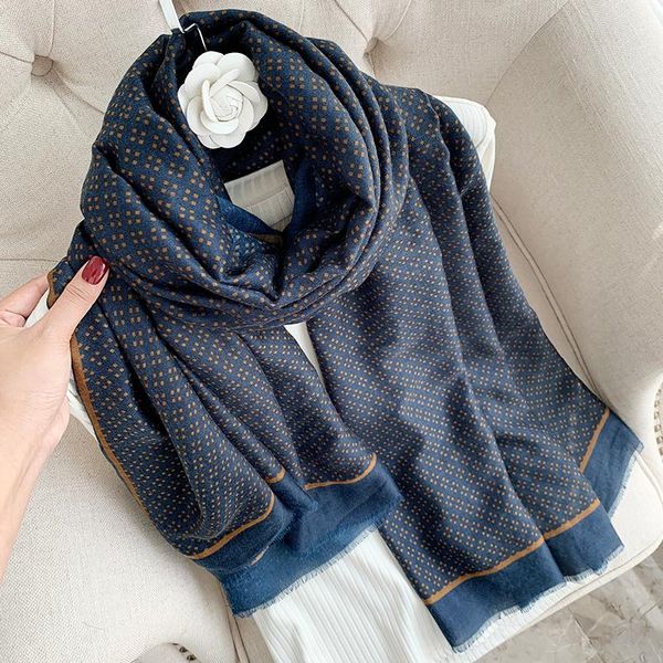 scarves 2021 brand autumn and winter women's beach shawl wool 15% scarf ladies fashion headscarf pashmina, Blue;gray
scarves 2021 brand autumn and winter women's beach shawl wool 15% scarf ladies fashion headscarf pashmina, Blue;gray