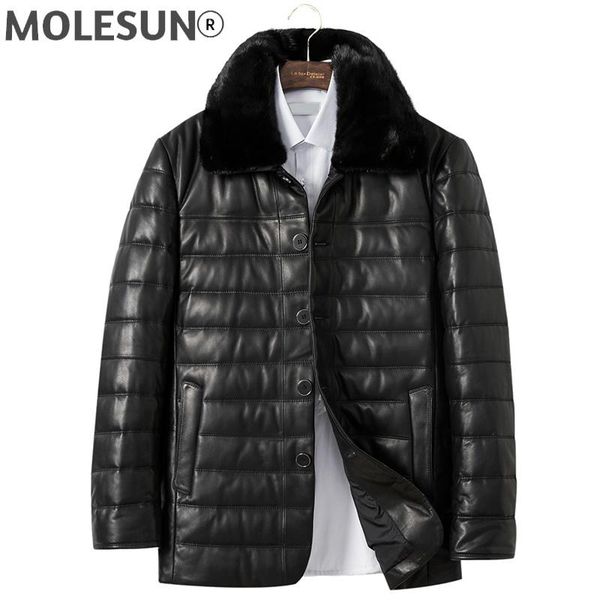 men's leather & faux akoosun 2021 winter jacket men genuine sheepskin down jackets real collar coat male veste homme lxr1058, Black
men's leather & faux akoosun 2021 winter jacket men genuine sheepskin down jackets real collar coat male veste homme lxr1058, Black