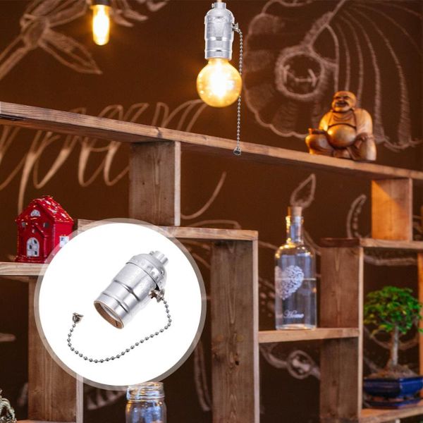 smart home control aluminum vintage light socket practical e-27 lamp holder with zipper
smart home control aluminum vintage light socket practical e-27 lamp holder with zipper