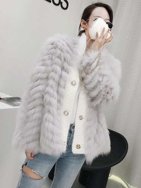 women's fur & faux jg07 winter 2021 female loose v neck natural cardigan luxury real jackets with pearl button, Black
women's fur & faux jg07 winter 2021 female loose v neck natural cardigan luxury real jackets with pearl button, Black