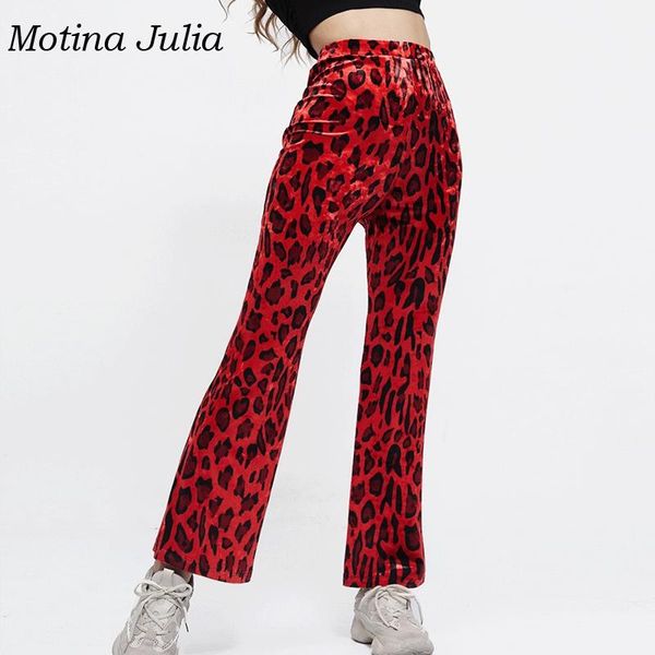 women's pants & capris motina julia red god velvet women 2021 autumn winter trendy leopard flare streetwear female trousers bottoms, Black;white
women's pants & capris motina julia red god velvet women 2021 autumn winter trendy leopard flare streetwear female trousers bottoms, Black;white