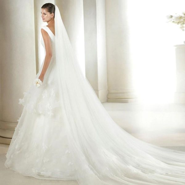 bridal veils 2021 long cathedral veil white ivory wedding tulle with hair comb for women marriage banquet, Black
bridal veils 2021 long cathedral veil white ivory wedding tulle with hair comb for women marriage banquet, Black