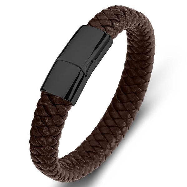 charm bracelets multicolor vintage leather bracelet men simple punk jewelry stainless steel bangles trendy wristband for male boys p109, Golden;silver
charm bracelets multicolor vintage leather bracelet men simple punk jewelry stainless steel bangles trendy wristband for male boys p109, Golden;silver