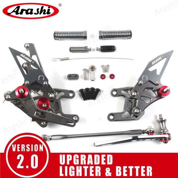 arashi ( version 2.0 ) adjustable rearsets footrests footpegs foot peg for honda cbr1000rr / sp 2012 - 2019 2013 2014 2015 2016 2017 2018
arashi ( version 2.0 ) adjustable rearsets footrests footpegs foot peg for honda cbr1000rr / sp 2012 - 2019 2013 2014 2015 2016 2017 2018
