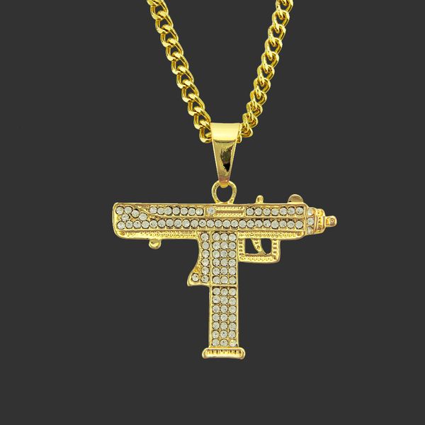 amulet neck pendants accessories hip hop gold uzi gun pendant necklace men's alloy machine jewelry, Silver
amulet neck pendants accessories hip hop gold uzi gun pendant necklace men's alloy machine jewelry, Silver