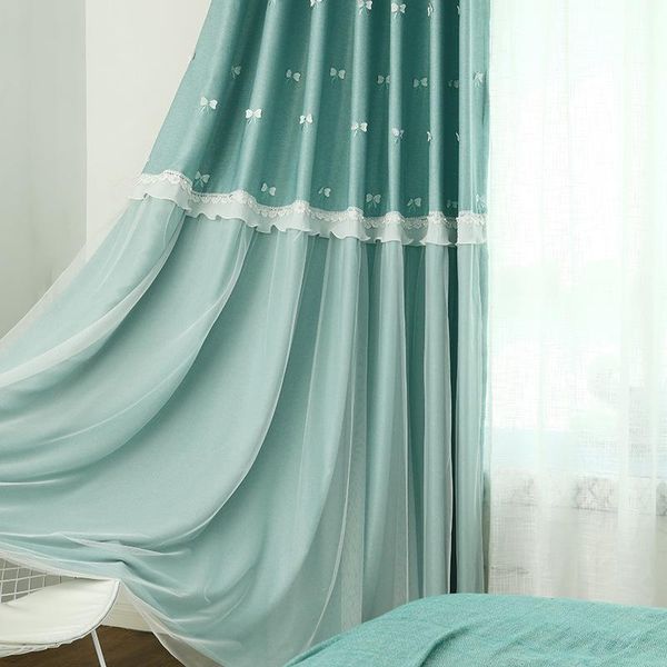 simple and modern living room bedroom bay window blackout curtains girly heart princess style butterfly embroidered curtains
simple and modern living room bedroom bay window blackout curtains girly heart princess style butterfly embroidered curtains