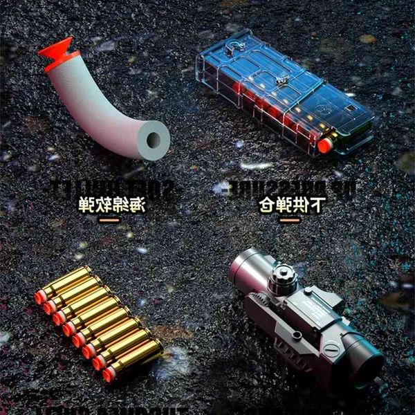 2535toy sniper gun children's boy awm98k simulation soft bullet shell throwing m24 chicken eating suit large over 10 years old
2535toy sniper gun children's boy awm98k simulation soft bullet shell throwing m24 chicken eating suit large over 10 years old