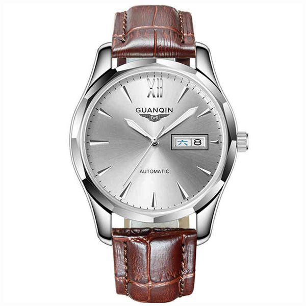 guanqin watch men japan nh36 movement automatic mechanical watches brand luxury sapphire waterproof relogio masculino, Silver
guanqin watch men japan nh36 movement automatic mechanical watches brand luxury sapphire waterproof relogio masculino, Silver