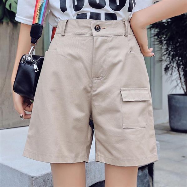 high waist elastic summer pocket women short plus size 5xl solid casual cotton straight beige black, White;black
high waist elastic summer pocket women short plus size 5xl solid casual cotton straight beige black, White;black