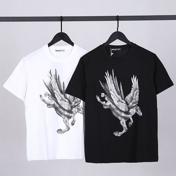 2021 fashion brand new pegasus printing couple's t-shirt for men and womenonline sale, White
2021 fashion brand new pegasus printing couple's t-shirt for men and womenonline sale, White