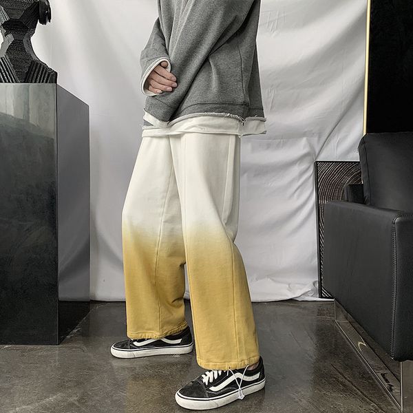 2021 spring summer cotton casual fashion retro straight wide leg men streetwear joggers track pants mens m-5xl 9x12, Black
2021 spring summer cotton casual fashion retro straight wide leg men streetwear joggers track pants mens m-5xl 9x12, Black