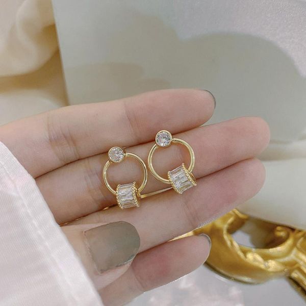dangle & chandelier 2021 kpop luxurious crystal hoop earrings trendy fashion elegant refined wild net red ins simple earring party wedding g, Silver
dangle & chandelier 2021 kpop luxurious crystal hoop earrings trendy fashion elegant refined wild net red ins simple earring party wedding g, Silver