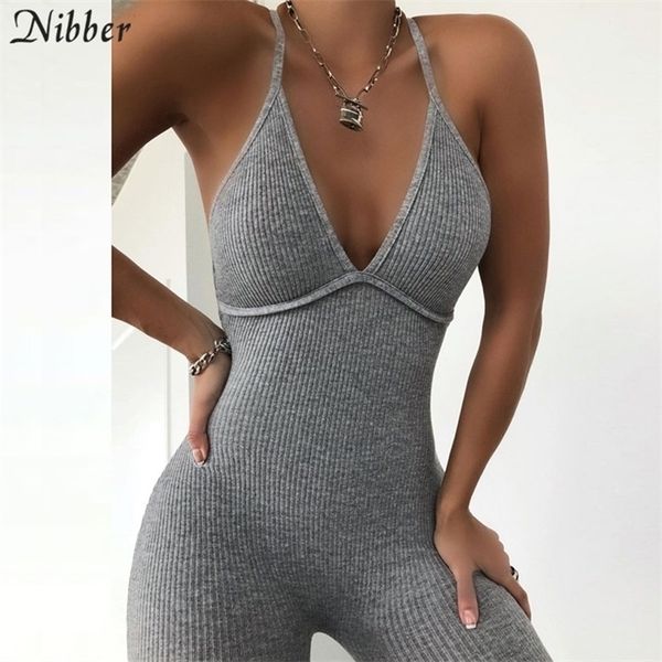 nibber backless hollow ribbed knitting sling jumpsuits women club party night slim wear high street casual jumpsuits female, Black;white
nibber backless hollow ribbed knitting sling jumpsuits women club party night slim wear high street casual jumpsuits female, Black;white