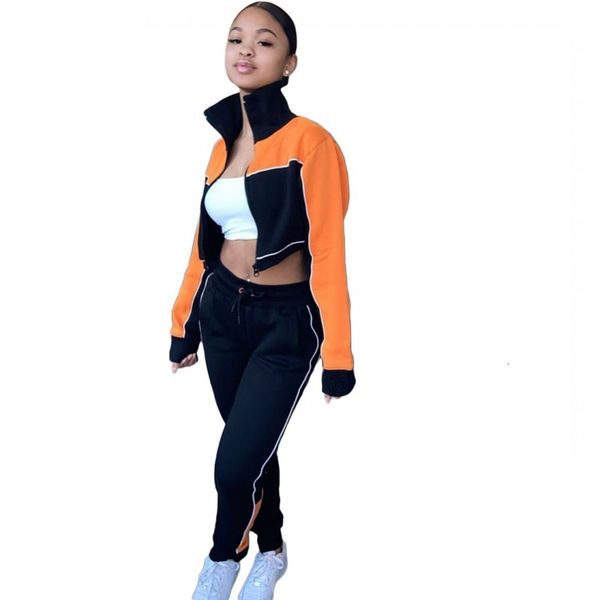 colors splice for women together of two pieces hoodies jacket harvesting and sweatpants outfit spring new lounge wear joint q8dr, Gray
colors splice for women together of two pieces hoodies jacket harvesting and sweatpants outfit spring new lounge wear joint q8dr, Gray
